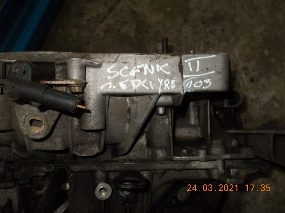 Skrzynia biegów Renault Scenic II 1.5dci 105km