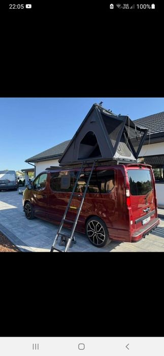 Bagażnik dachowy Trafic Vivaro kamper namiot dachowy Talento Primastar