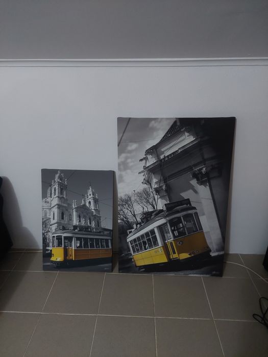 Quadros tela de elétrico Lisboa