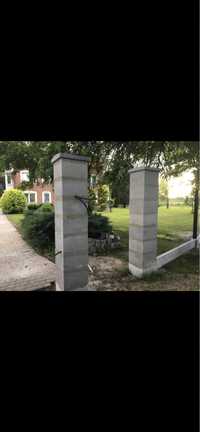 Pustaki bloczki betonowe szalunkowe