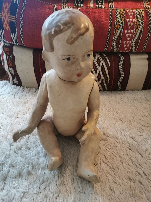 Boneco muito antigo articulado