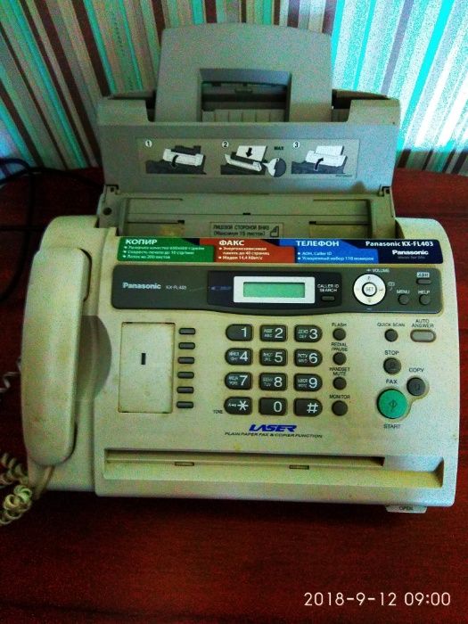 Продам Panasonic KX-FL 403 (телефон, копир, факс)