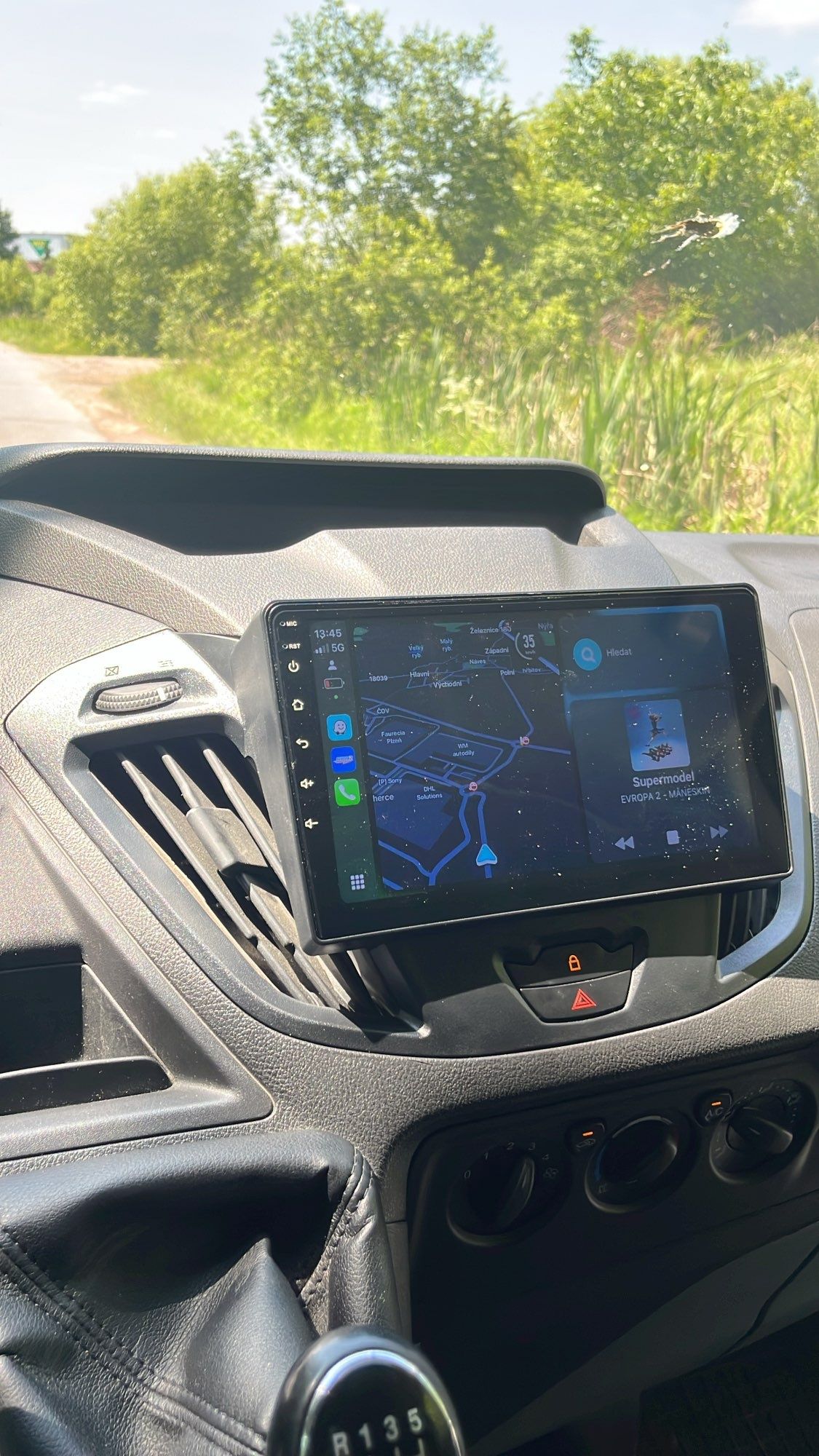 Rádio Ford Transit Android 14 (Novo)