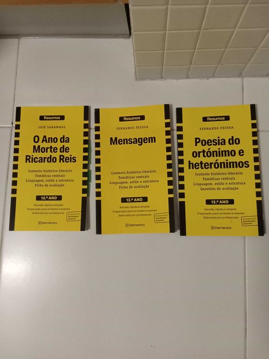 Resumos Fernando Pessoa e José Saramago