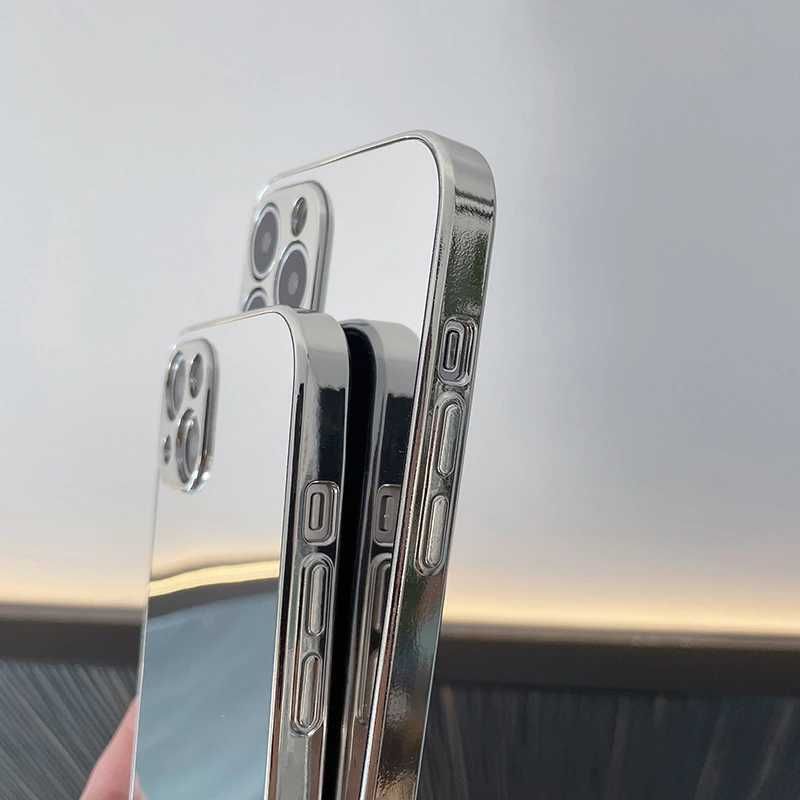 Чохол для iPhone 12 Pro - Срібний / Дзеркальне гальванічне покриття