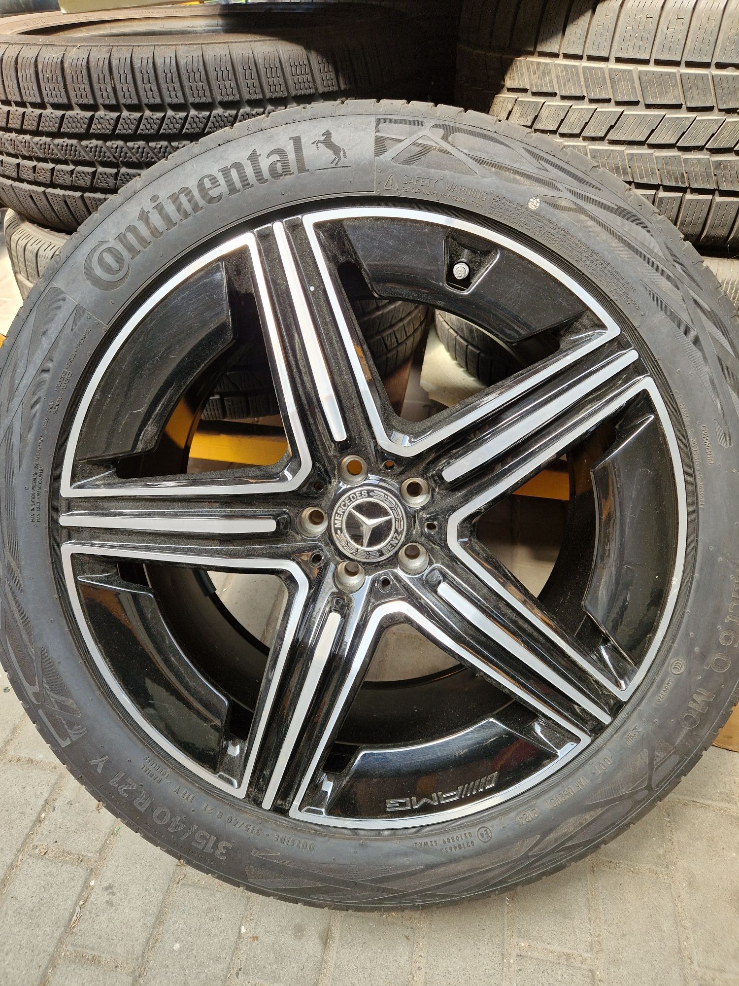 Oryginalne Koła Mercedes-Benz GLE AMG W167 21CALI 2024. Lato