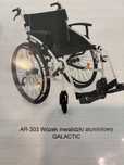 Wozek inwalidzki aluminiowy Galactic