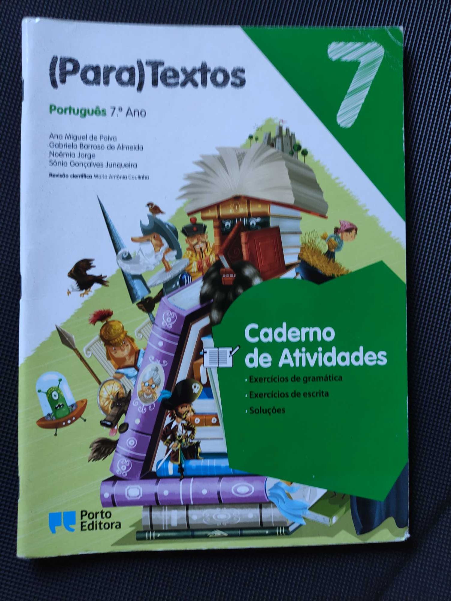 Cadernos Atividades 7.º Ano