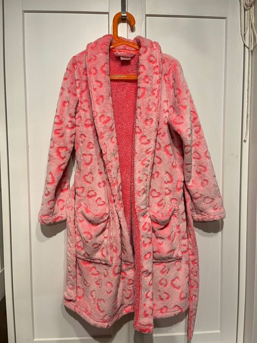 KappAhl szlafrok 134 140 ciepły szlafroczek