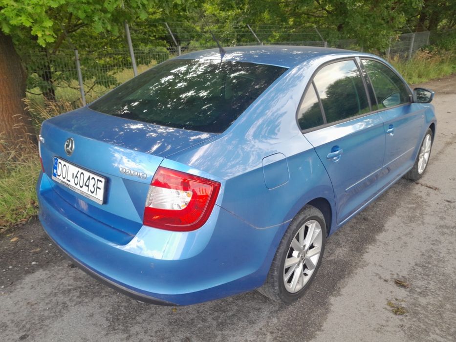 Skoda Rapid 1.6 TDI Ambition serwis ASO do końca