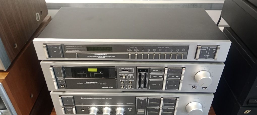 Pioneer SA 750, CT 850, T950. Wieża stereo od Audio Vintage