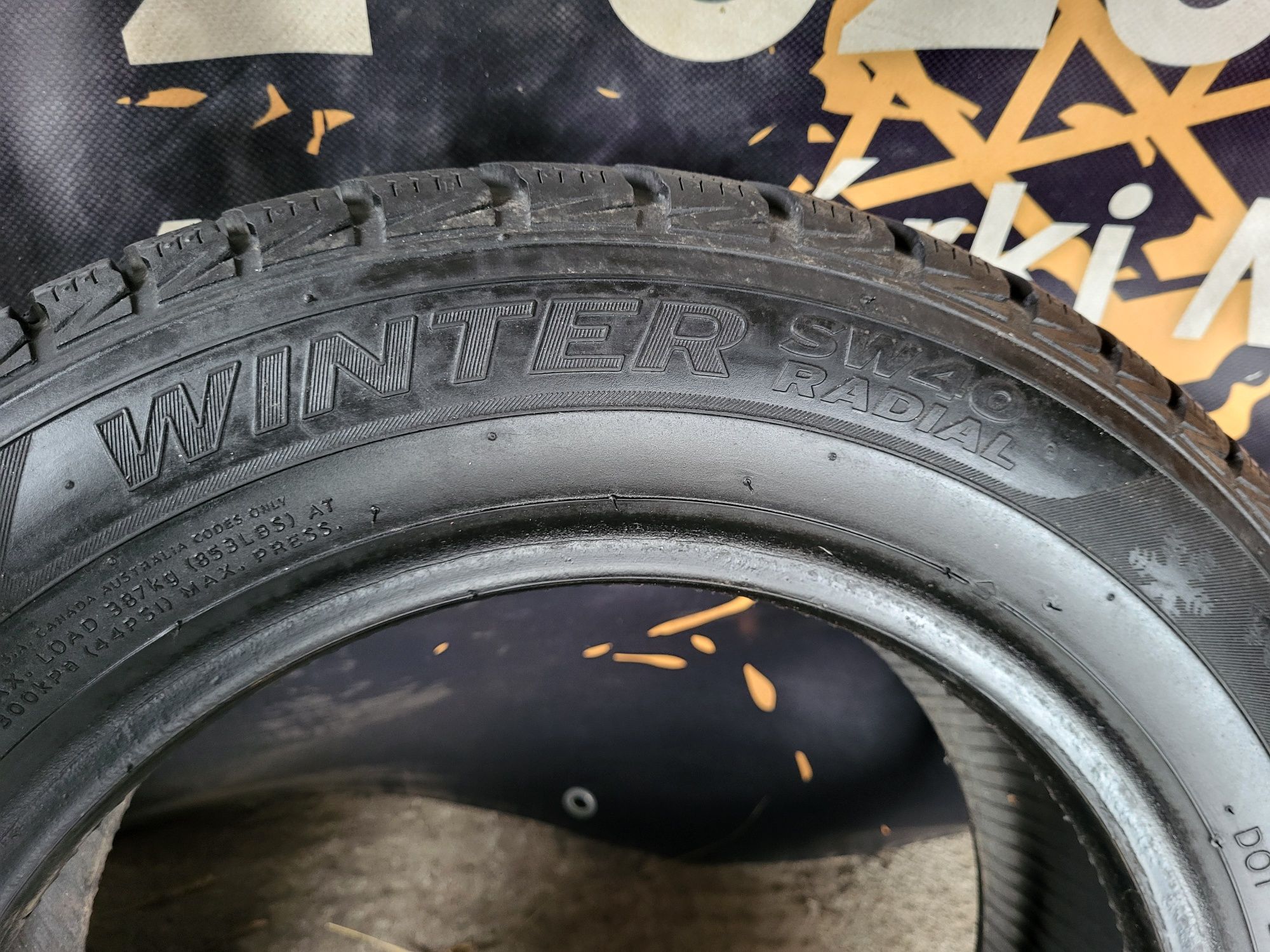 Opony zimowe 155/70/13 Kingstar 6,7mm