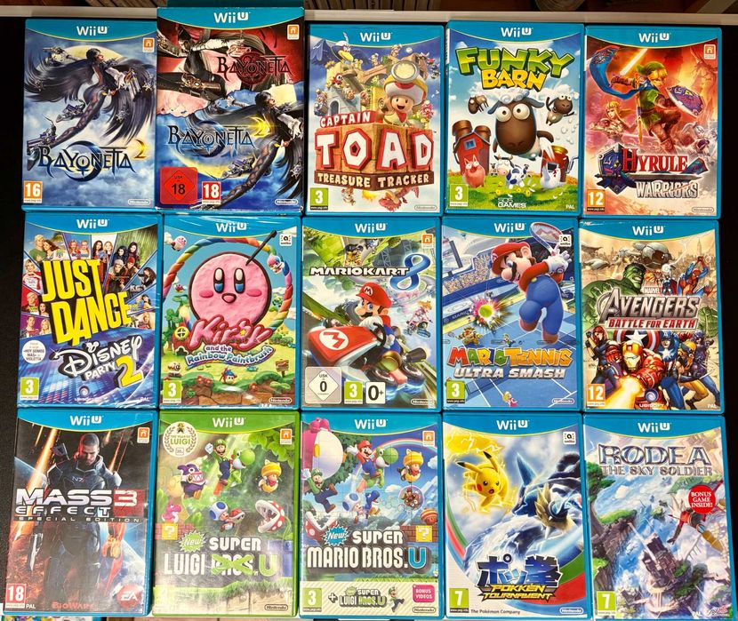 JOGOS Nintendo Wii U || Portes Grátis  || Venda à unidade