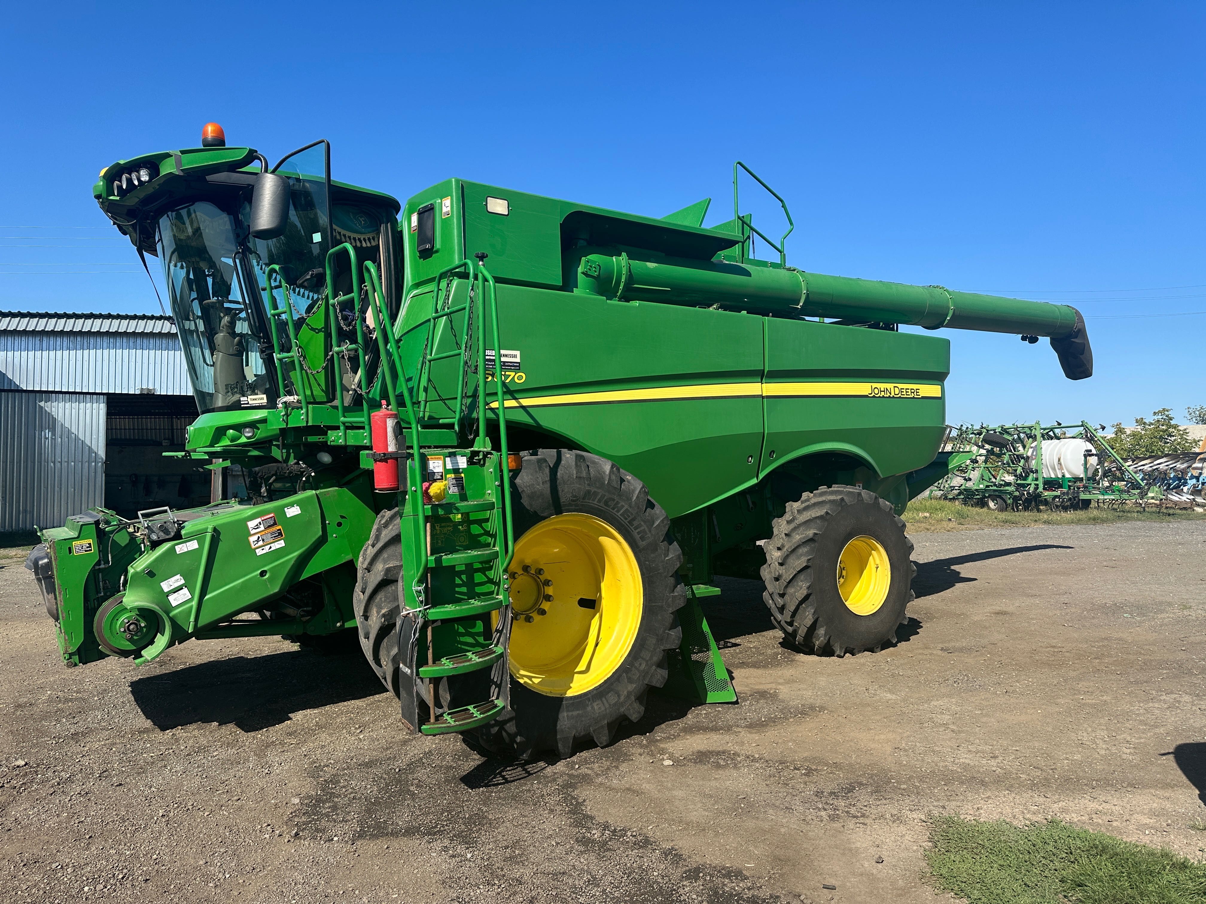 Комбайн John Deere S670 2015