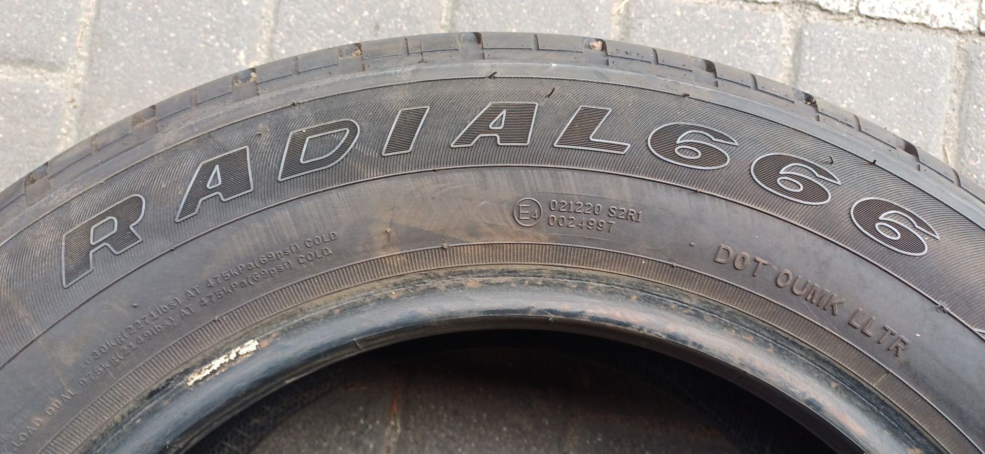 LONG LONG 215/65R16C 109/107R 8PR , pojedyńcza opona letnia wzmacniana