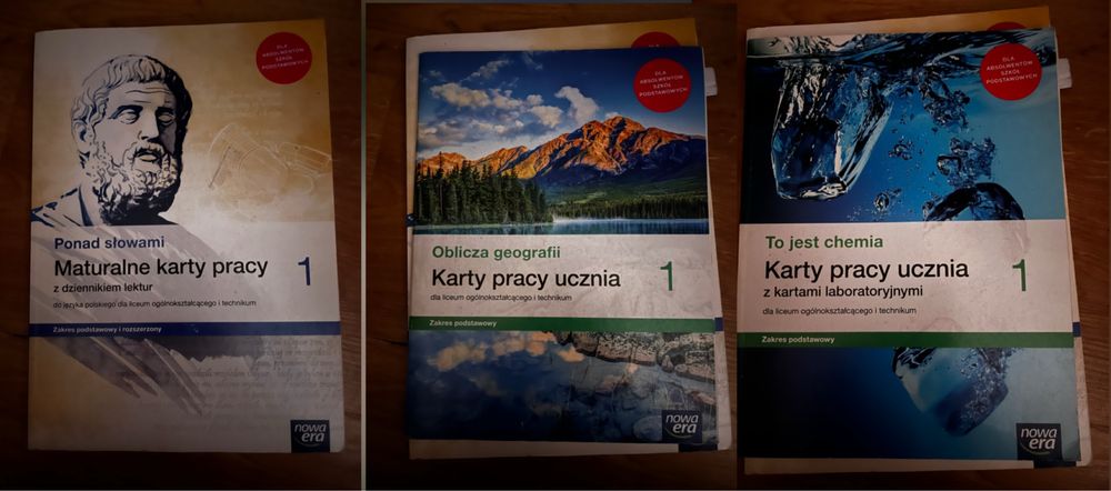 Cwiczenia nowe do klasy 1 liceum/technikum