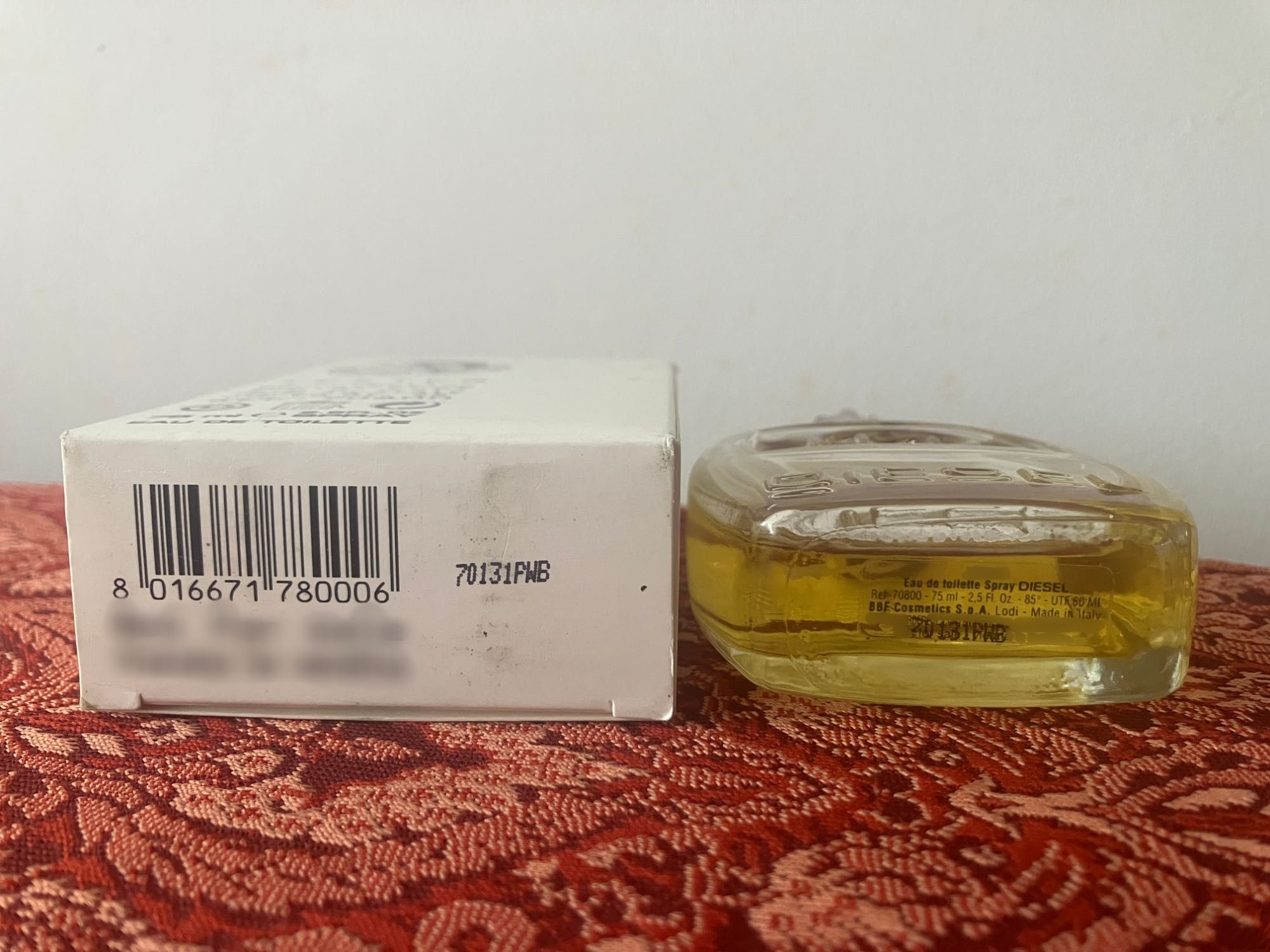 Diesel - Diesel "D" EDT 75ml Perfumy UNIKAT