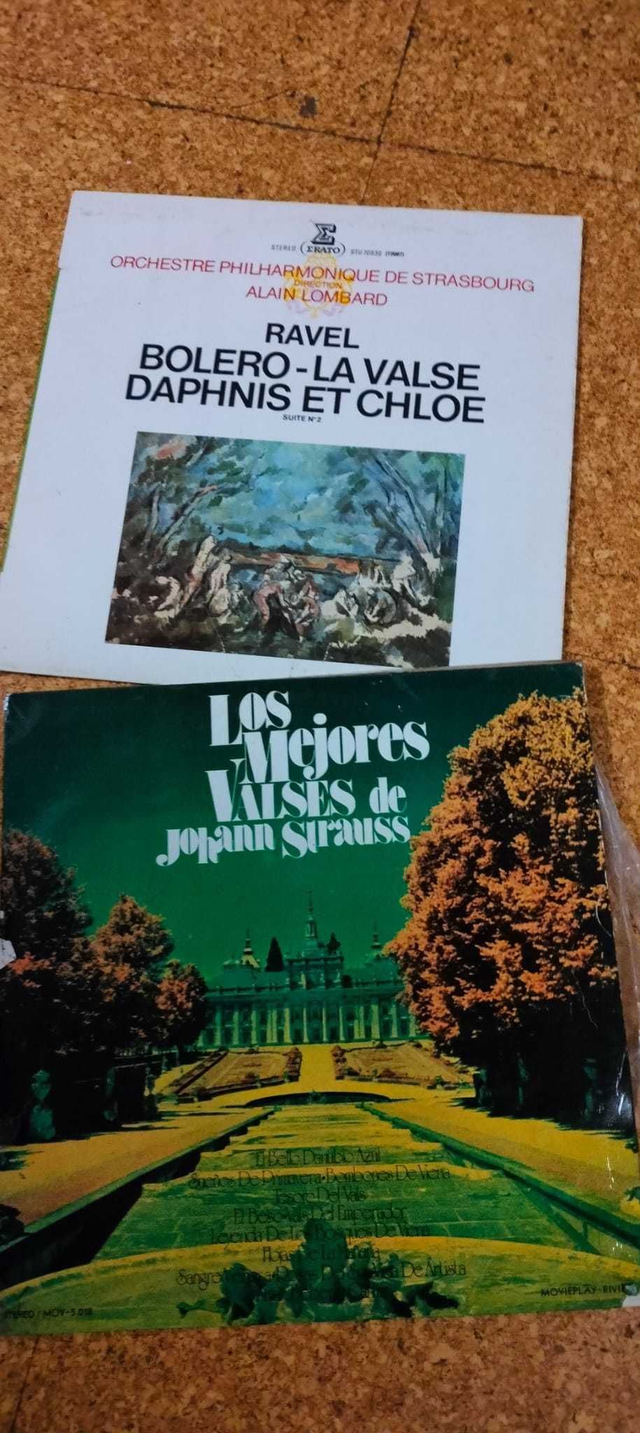 2 LP's de vinil, música clássica