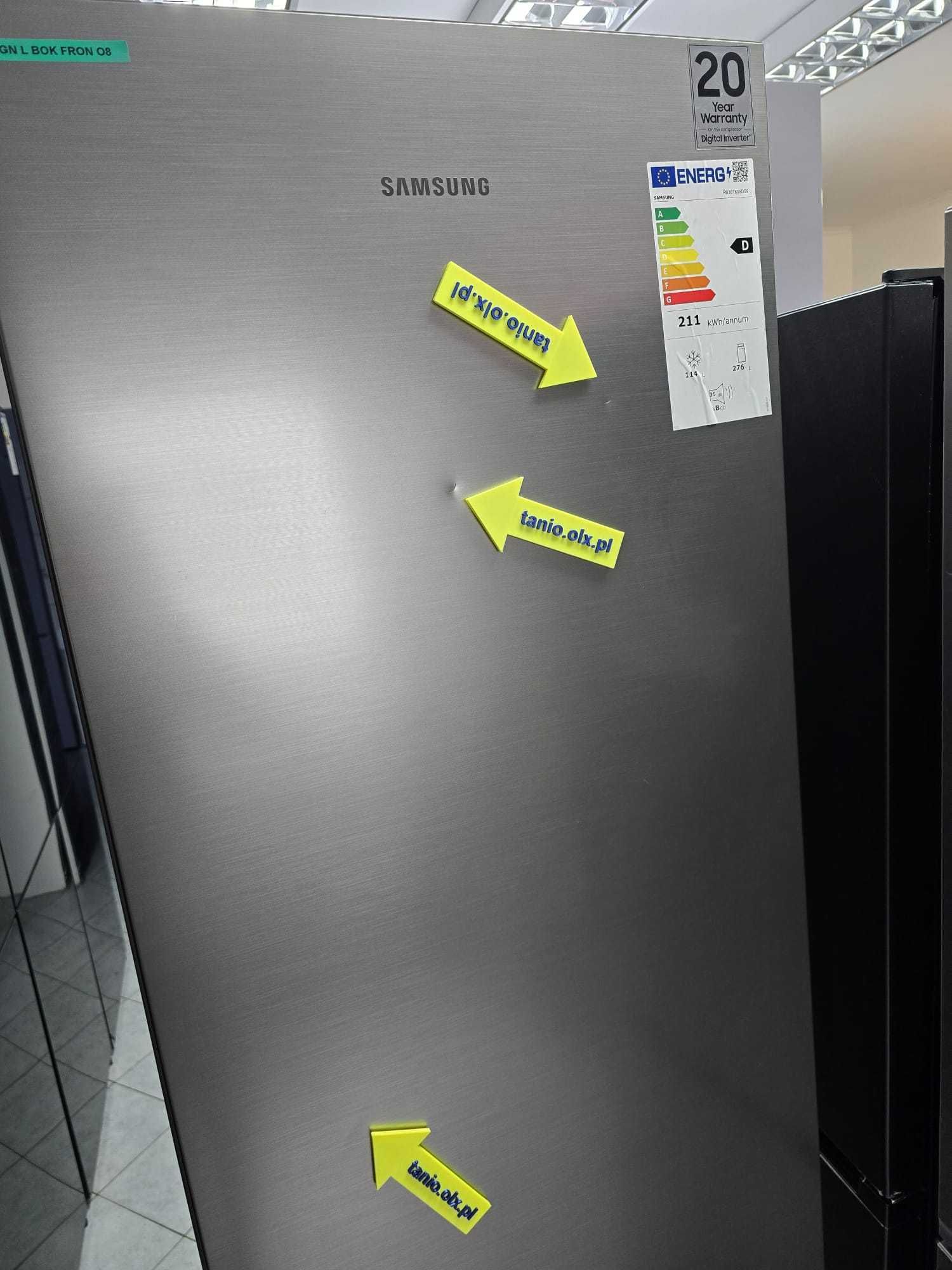OUTLET nowa Lodówka Samsung RB38T605DS9 203cm gwar 2 lata O8