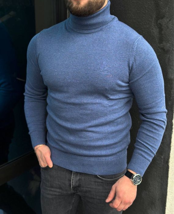 Тор.123!Чоловічий гольф Loro Piana S,M,2XL синій/чорний/беж/ Київ