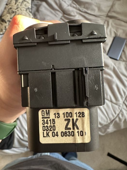 Comutador das Luzes Original Opel Astra H