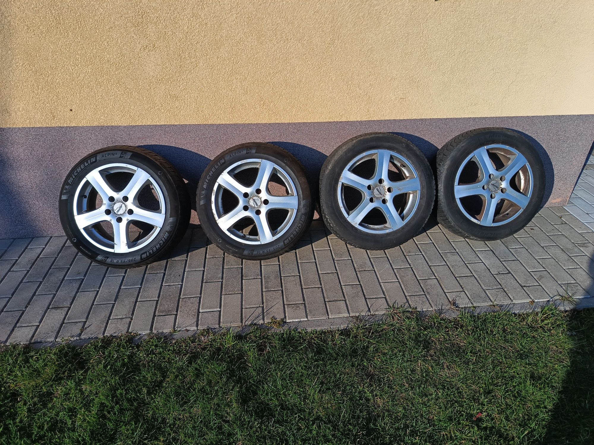 Alufelgi 5x112 Opony Michelin 205 55 R16 Passat B5 FL A6 A4