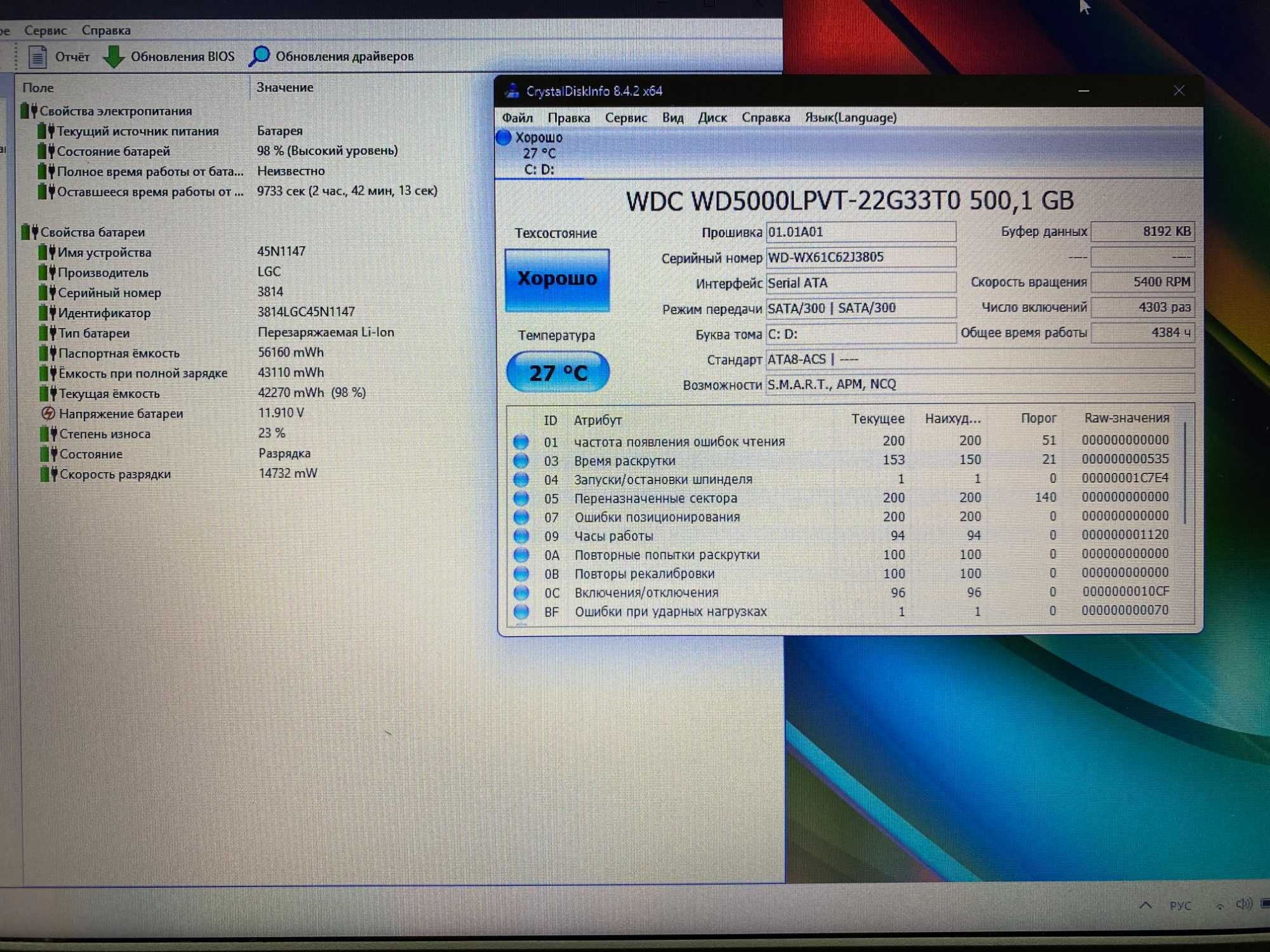 Lenovo T440p Intel Core I5-4300M/8Гб ОЗУ/500Гб HDD/14'' HD+ АКБ OK!
