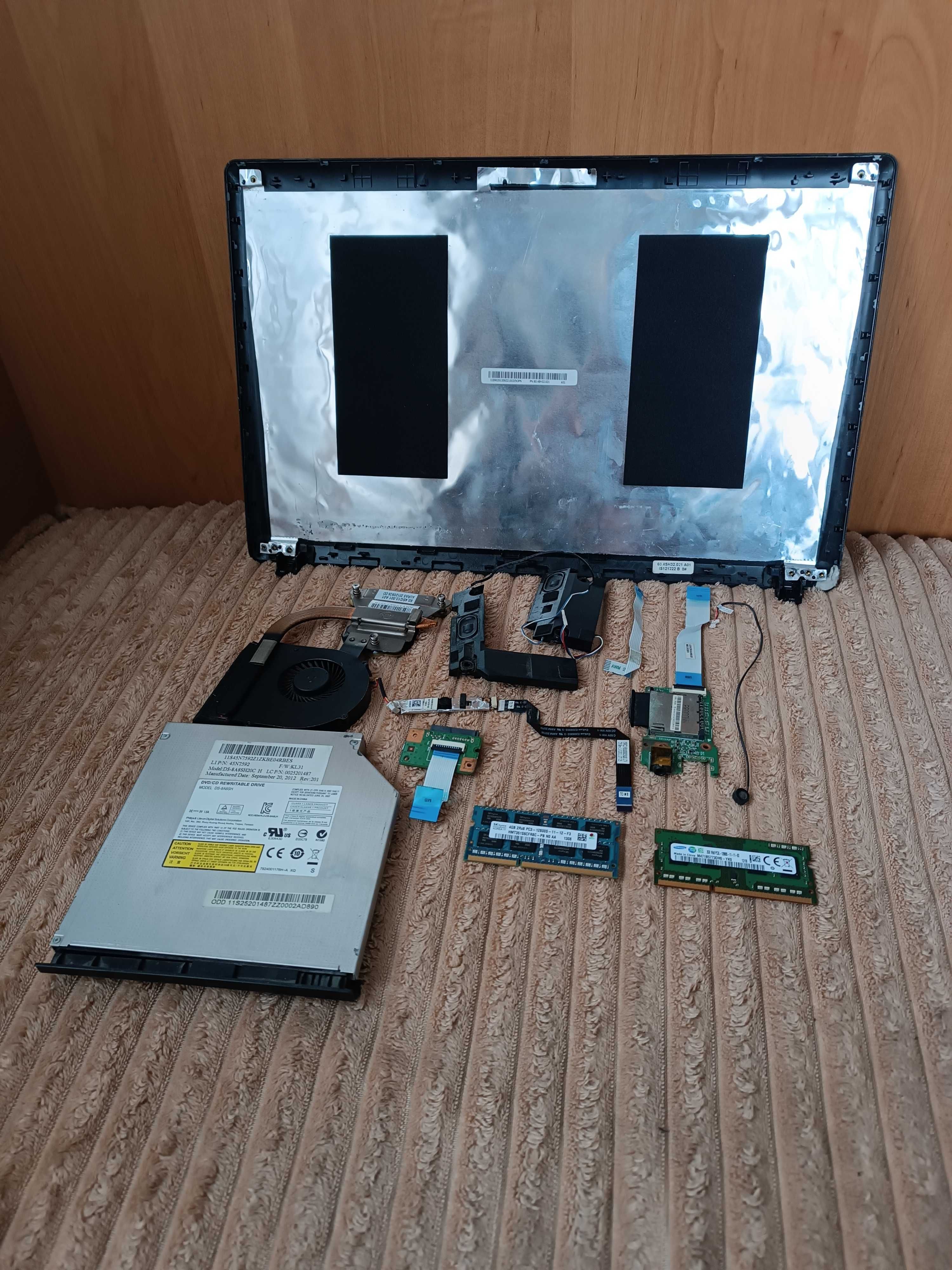 Lenovo G580, 20157 G585, разборка, динамики, клавиатура, шлейф матрицы