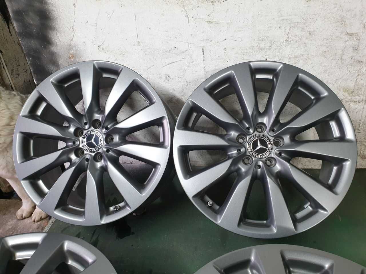 Felgi alu Mercedes R19 5x112 8JX19H2 ET 38 czujniki TPMS Audi VW Skoda