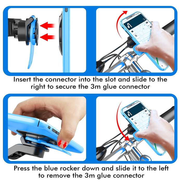 Suporte telemóvel para colocar na moto