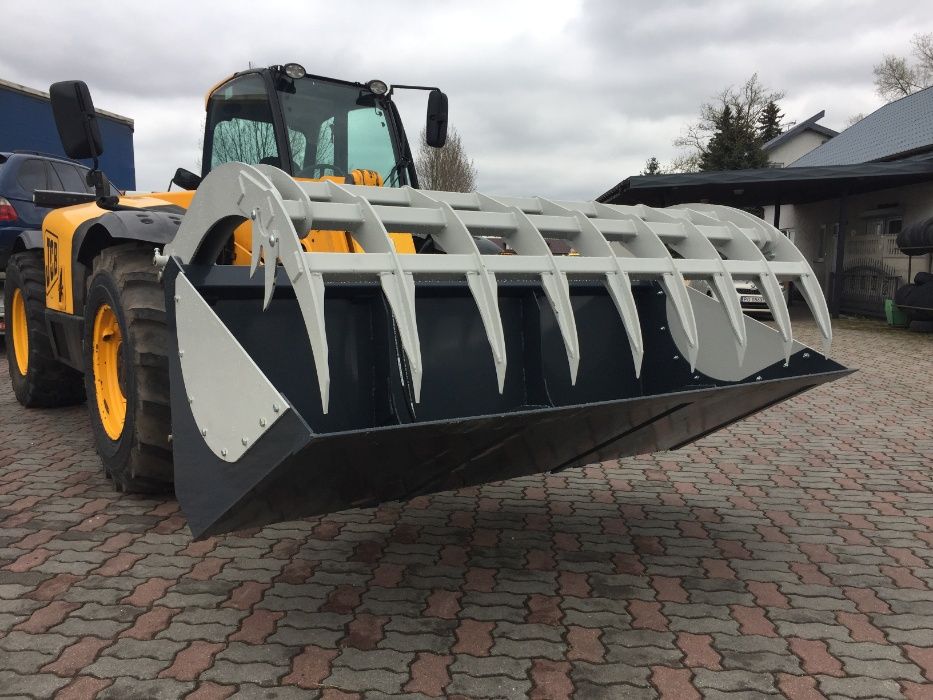 Łyżko krokodyl Jcb Manitou 240cm ząb wypalany solidny Nowy DOWÓZ KRAJ