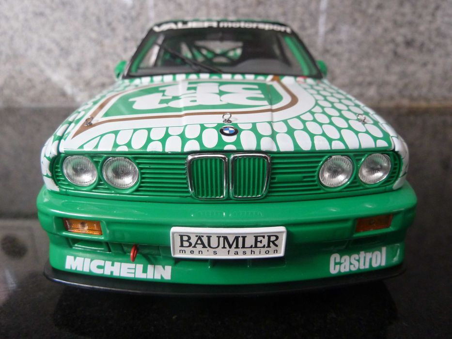 1:18 Minichamps, BMW M3, Tic-Tac, A. Burgstaller, DTM 1992, AutoArt