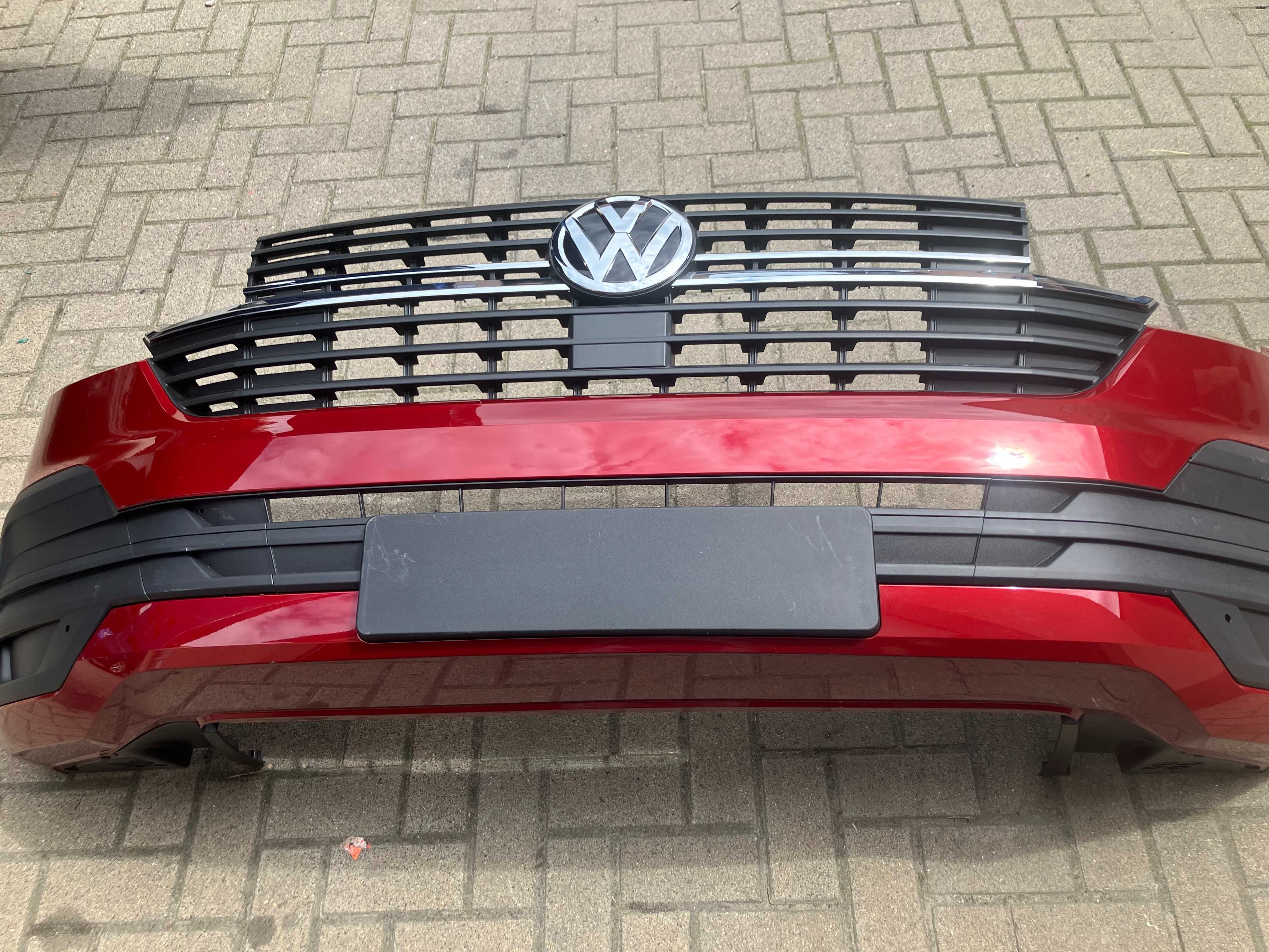 Zderzak przód przedni do Vw T6.1; T6 Lift Multivan, Caravelle bez PDC