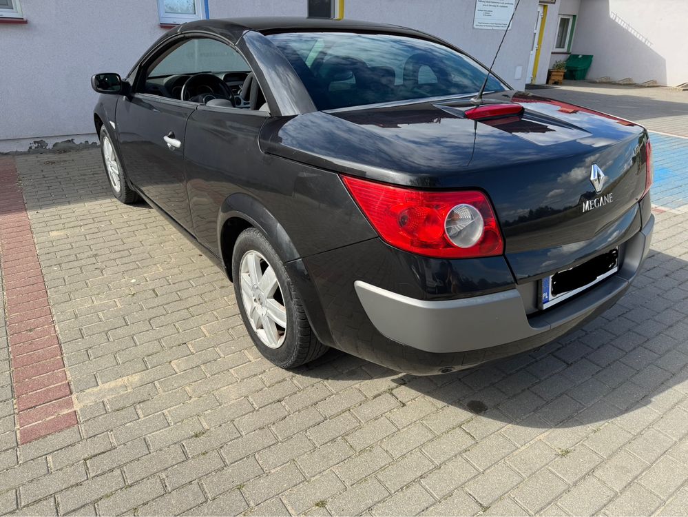 Renault Megane Cabrio 1.6 benzyna 2009 rok Sprawne