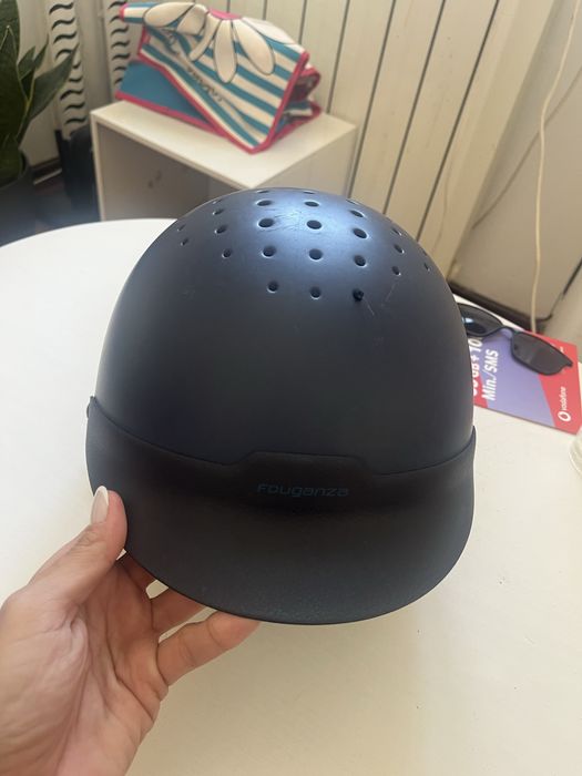 Toque “capacete” para equitação