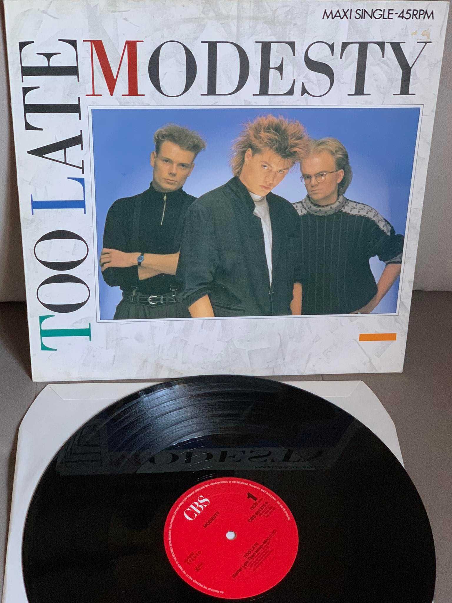 Modesty - Too Late - Winyl - Maxi 12 - stan EX!