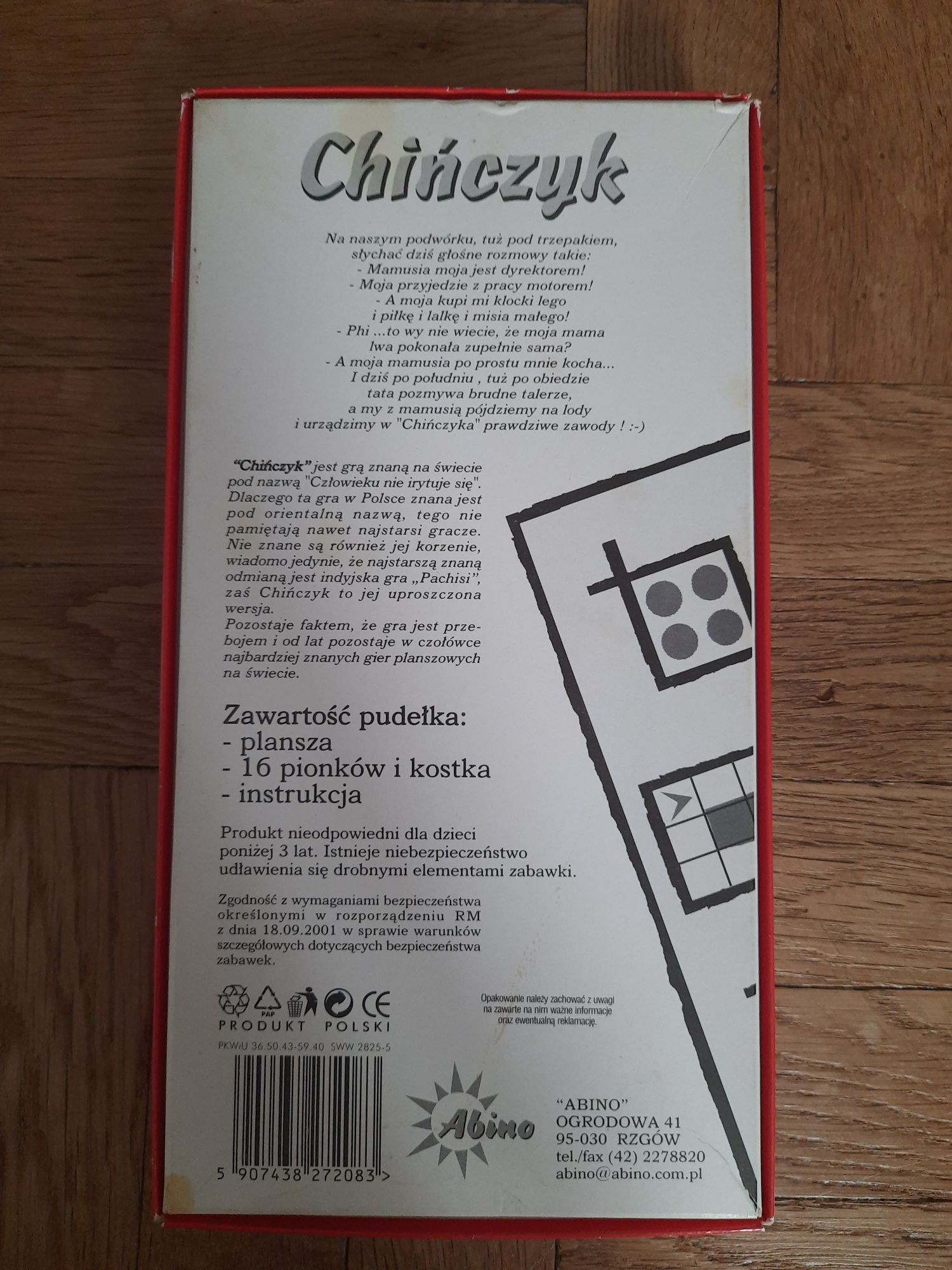 Gra planszowa - Chińczyk