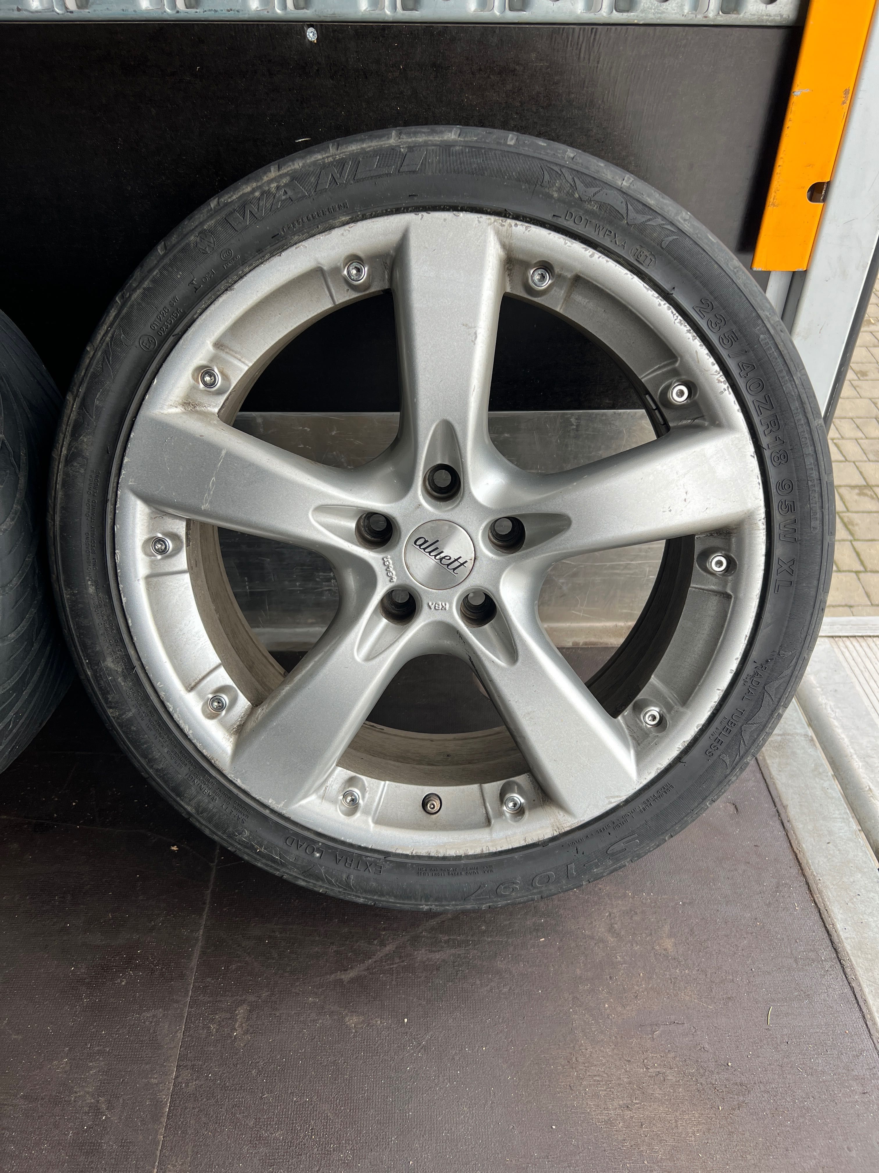 Aluett Felgi Koła Aluminiowe 18" Cali 5x112 ,Audi,VW,Skoda,Mercedes