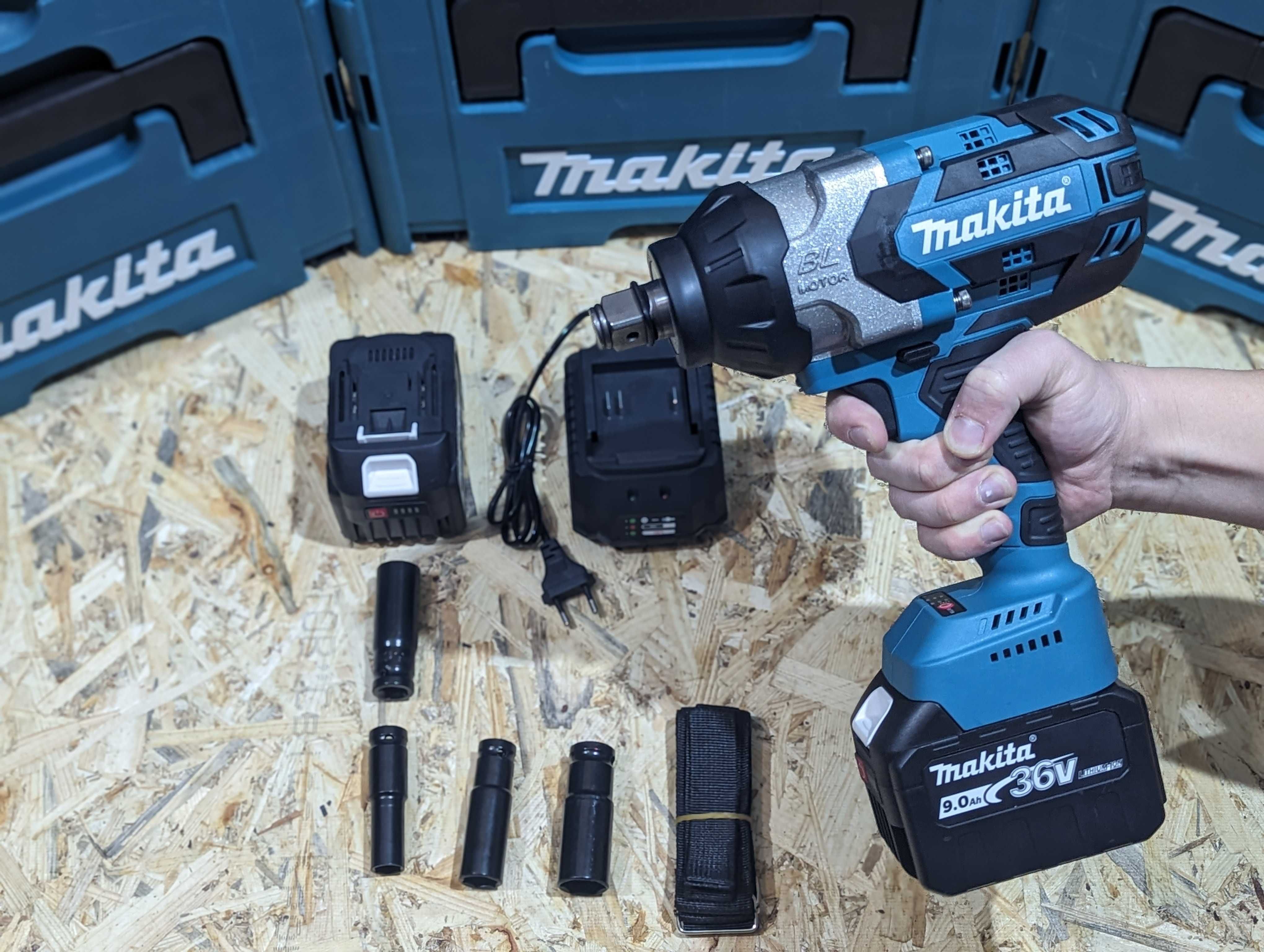 Гайковерт Акумуляторний Makita TW001GM201 1650Hm 36V 9A/h гвинтоверт