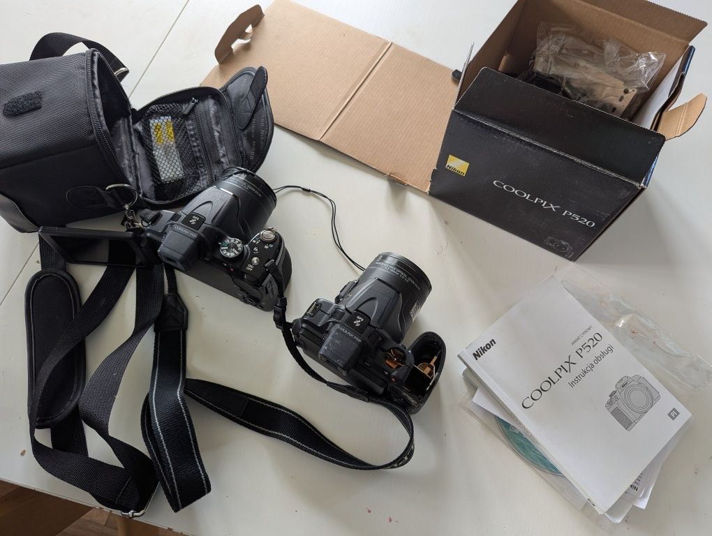 Nikon P520 aparat nie włącza się