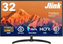 Monitor komputerowy JLINK B32FP1K-38B 32' HDMI USB 60HZ FULL HD GAMING