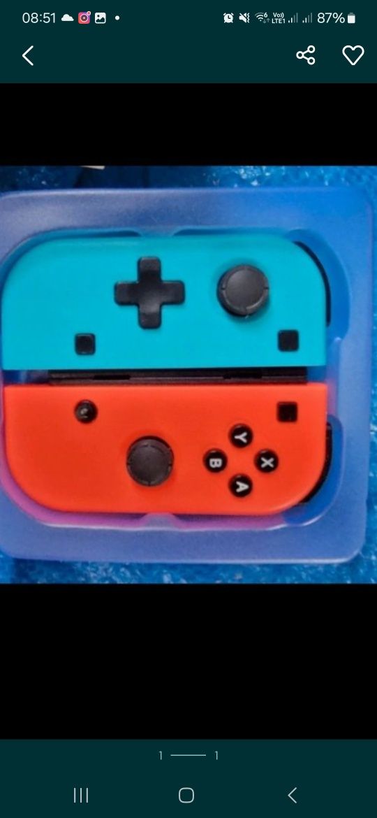 Nowe joy con do nintendo switch