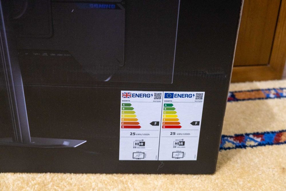 Monitor Gigabyte MO27Q28G WOLED 27" QHD 280Hz - NOVO / SELADO