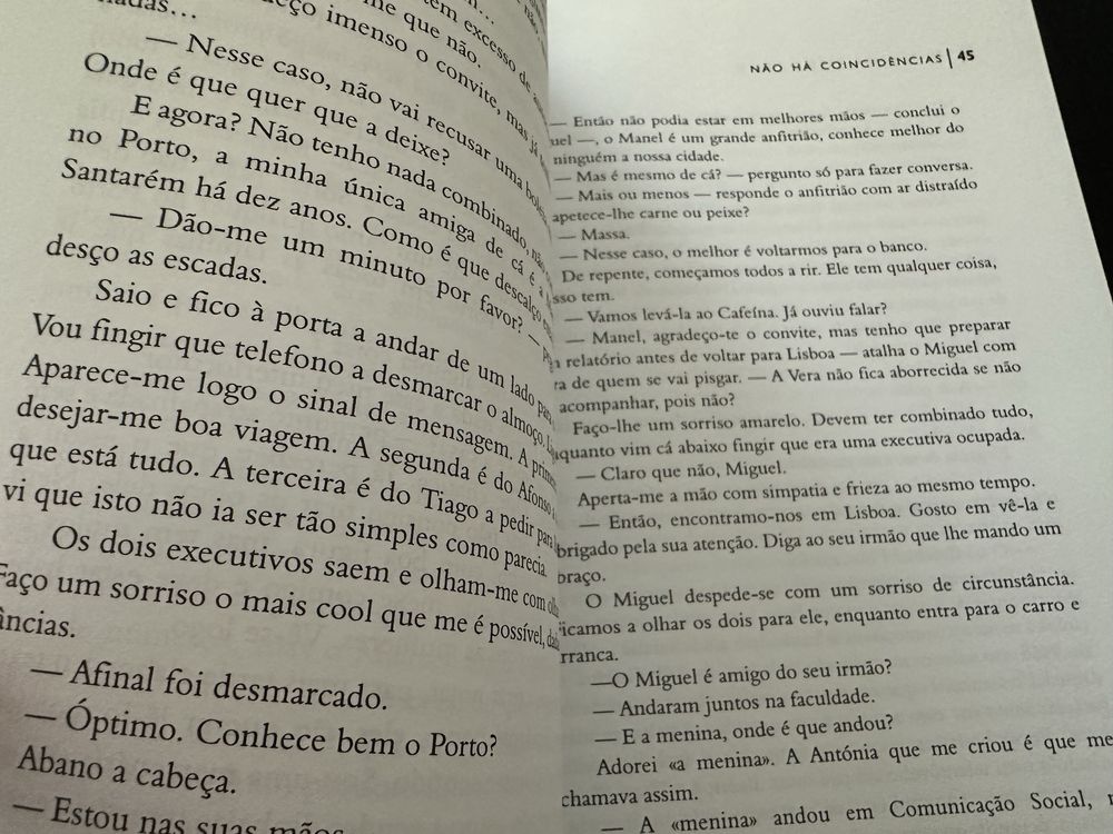 Livro Não Há Coincidências, de Margarida Rebelo Pinto