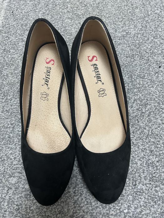 Buty na niskim obcasie