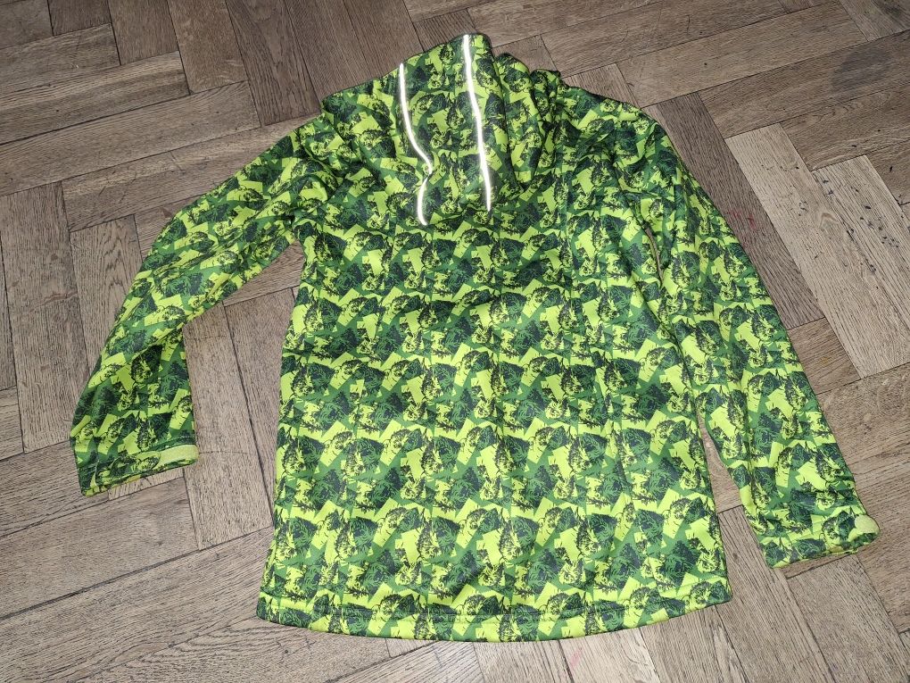 Kurtka bluza Crivit softshell outdoor dla chłopca 128/134/140 zielona