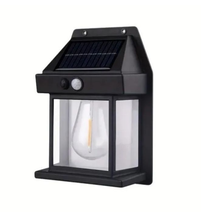 Вуличний настінний ліхтар від сонячної енергії