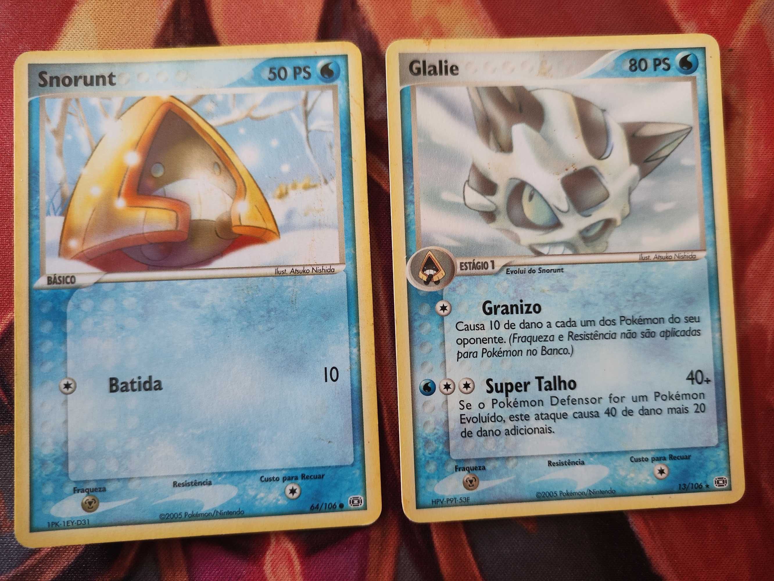 Snorunt e Glalie