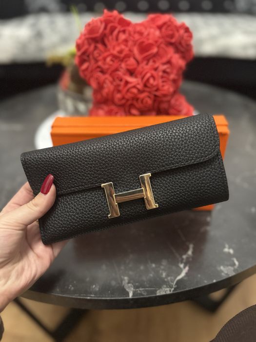 Portfel damski hermes ekoskora