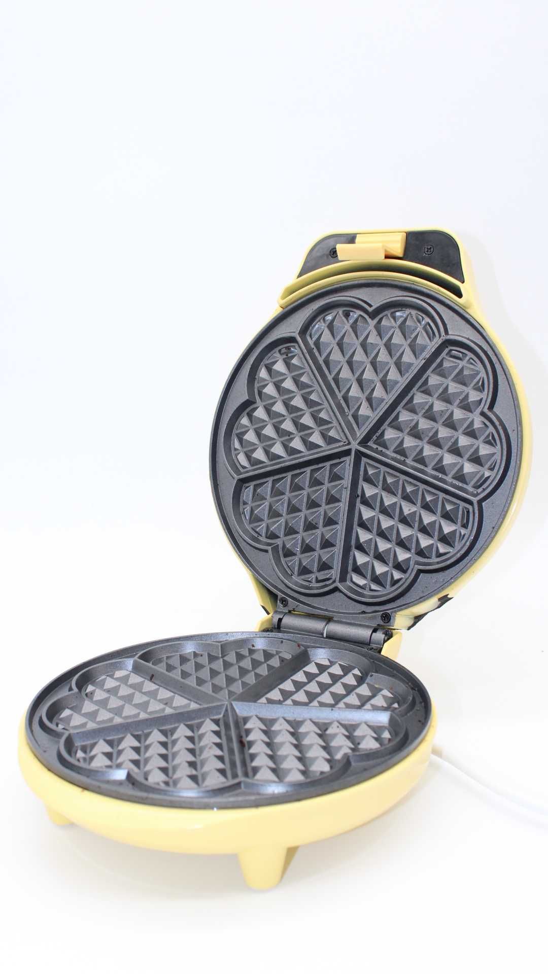 Gofrownica Bestron 700 W żółta uszkodzona